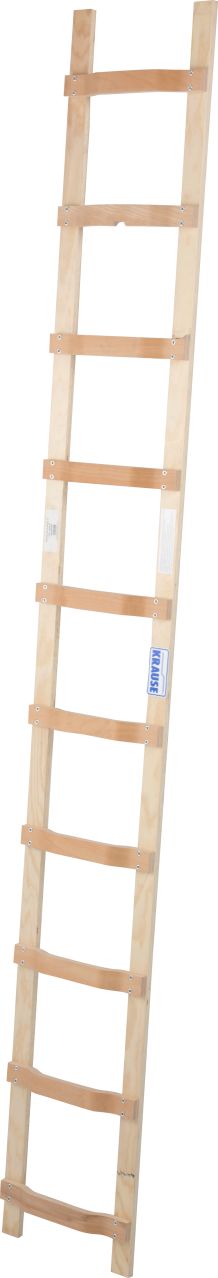 DachLeiter mit 10 Sprossen aus Holz DachLeiter mit 10 Sprossen aus Holz