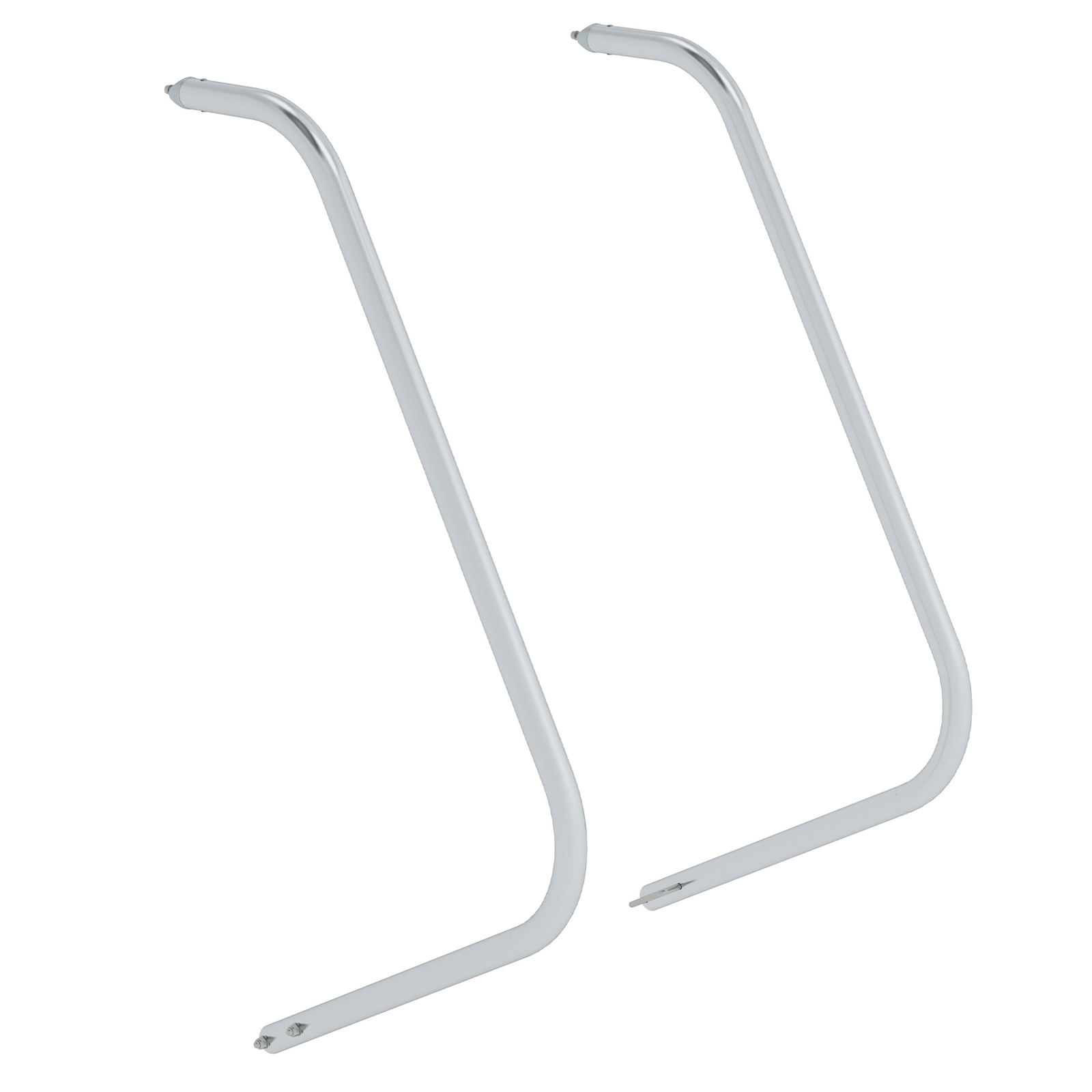 Handlauf für Podesttreppe beidseitig begehbar, 3-stufig