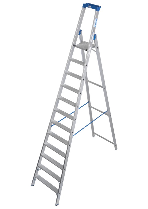 Stabilo Stehleiter mit R13 Stufen, 7 Stufen