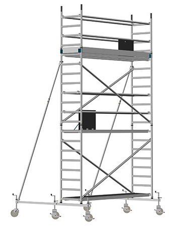 Rhein PROFI - Länge: 3,09 m - Breite: 0,74 m, Standhöhe 2,40 m 
