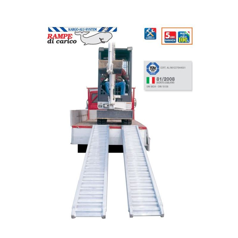 Rampe S600 aus spezieller Aluminium-Legierung - Tragkraft 4600 kg