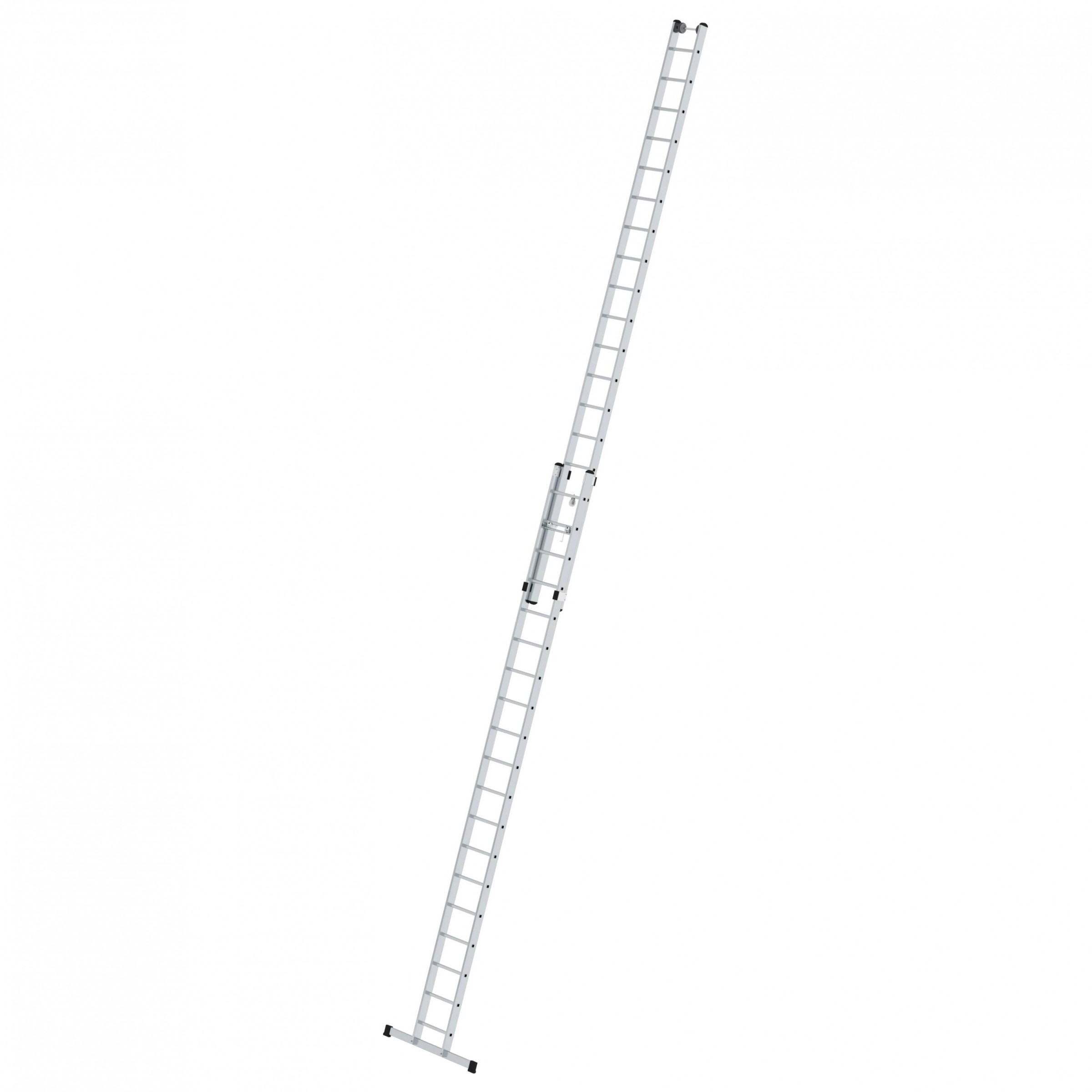 Sprossen-Seilzugleiter 2-teilig mit Standard Traverse 2 x 19 Sprossen
