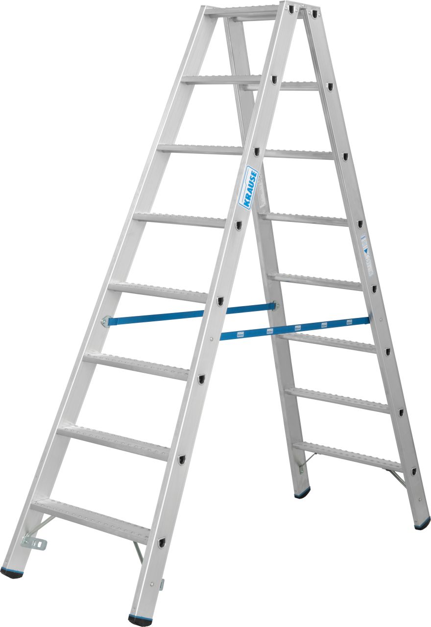 STABILO Doppelleiter mit R13-Stufen, 2 x 8 Stufen STABILO Doppelleiter mit R13-Stufen, 2 x 8 Stufen