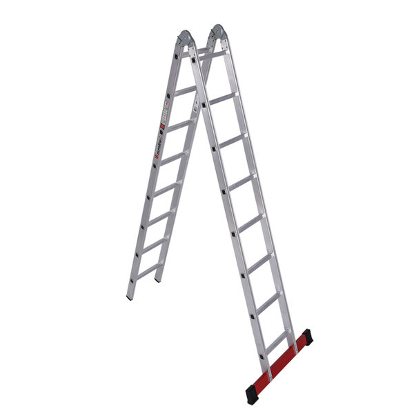 PREMIUM line Alu-Klappleiter, 2 x 8 Sprossen PREMIUM line Alu-Klappleiter, 2 x 8 Sprossen