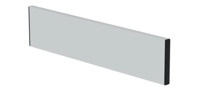 Alu-Bordbrett Stirnseite, für Gerüstlänge 0,75 m