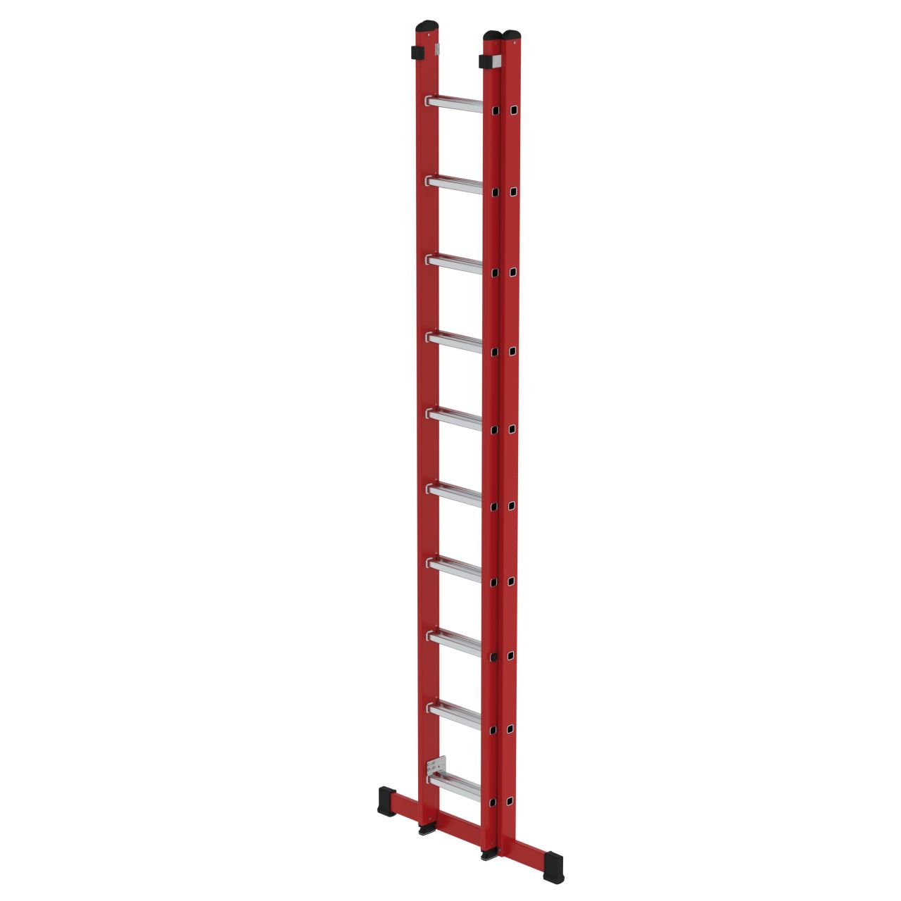 Kunststoff-Schiebe-Seilzugleiter GFK, 2x8 Sprossen Kunststoff-Schiebe-Seilzugleiter GFK, 2x8 Sprossen