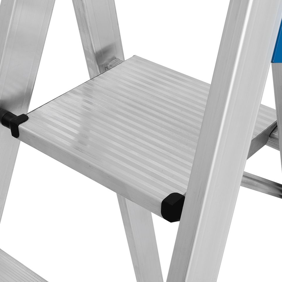 STABILO Stufen-Stehleiter, fahrbar mit Traverse 6 Stufen STABILO Stufen-Stehleiter, fahrbar mit Traverse 6 Stufen