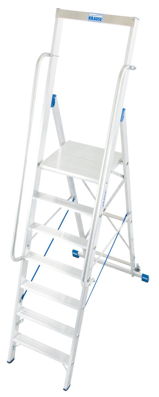Stabilo Stufen-Stehleiter mit großer Standplattform 7 Stufen Stabilo Stufen-Stehleiter mit großer Standplattform 7 Stufen