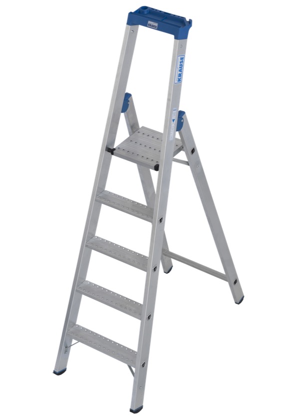 Stabilo Stehleiter mit R13 Stufen, 7 Stufen