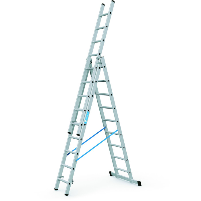 Skymaster DX, Gebördelte Mehrzweckleiter, 3-teilig, 3x8 Sprossen